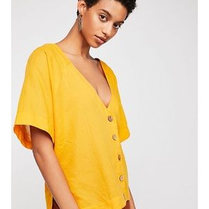 Free People Memory of Love Top